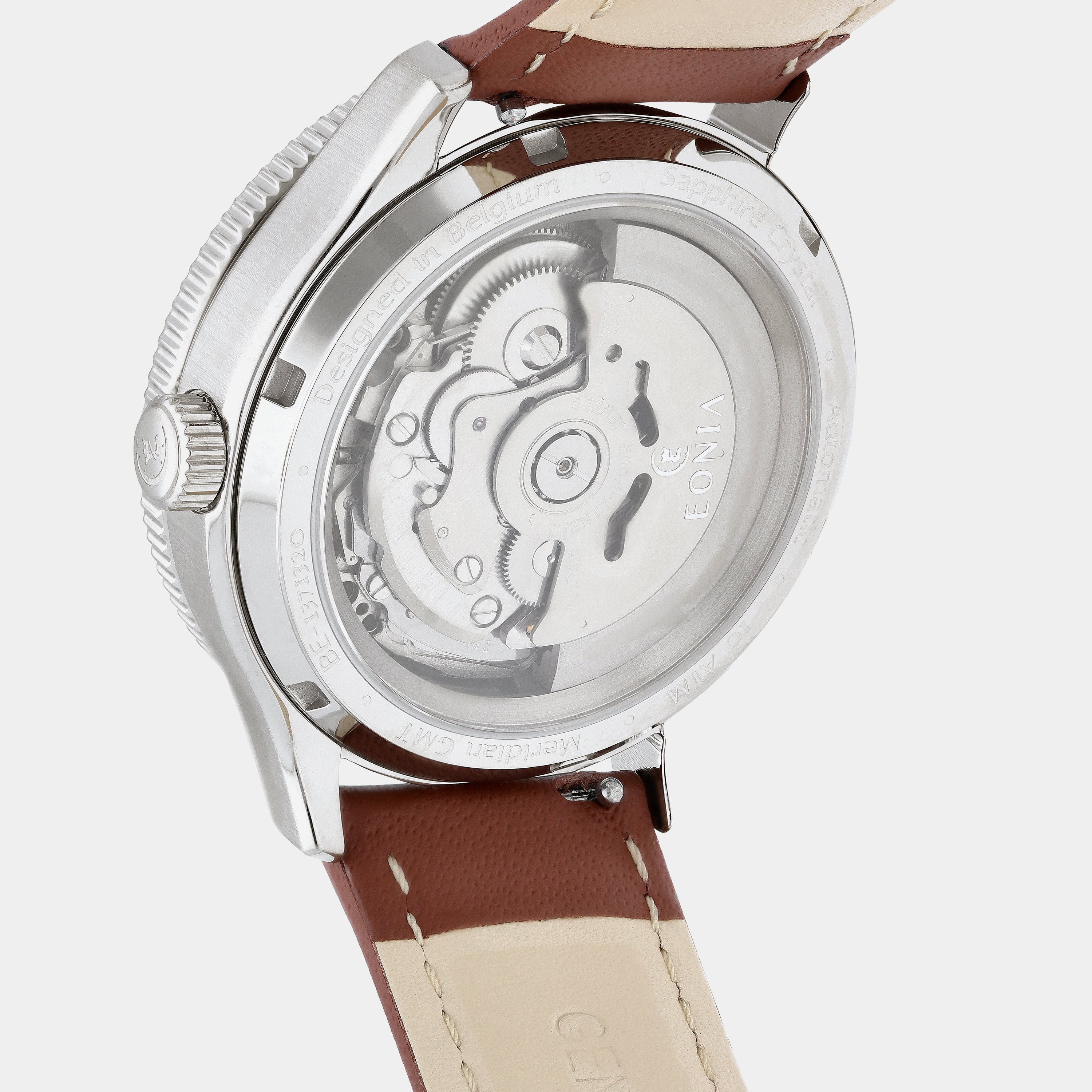 Meridian GMT - Brown Leather